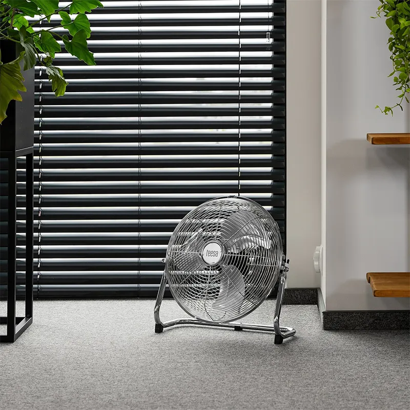 Ventilator Podea 30CM 3 Viteze 50W Teesa