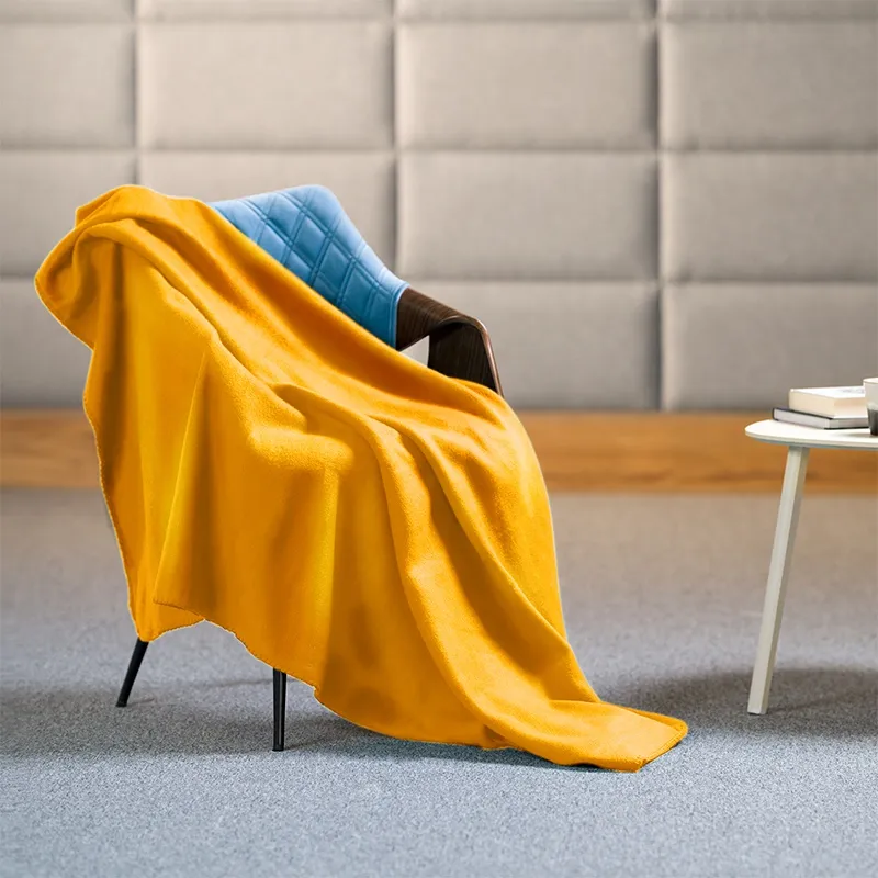Patura Fleece Polar 130X150CM Galbena Teesa