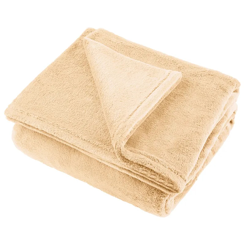 Patura Fleece Polar 200X220CM Crem Teesa