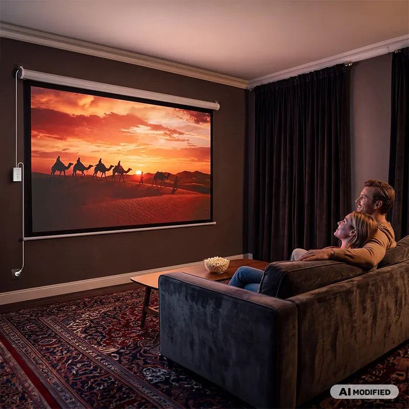 Ecran de Proiectie de Tavan 100 Inch Cabletech