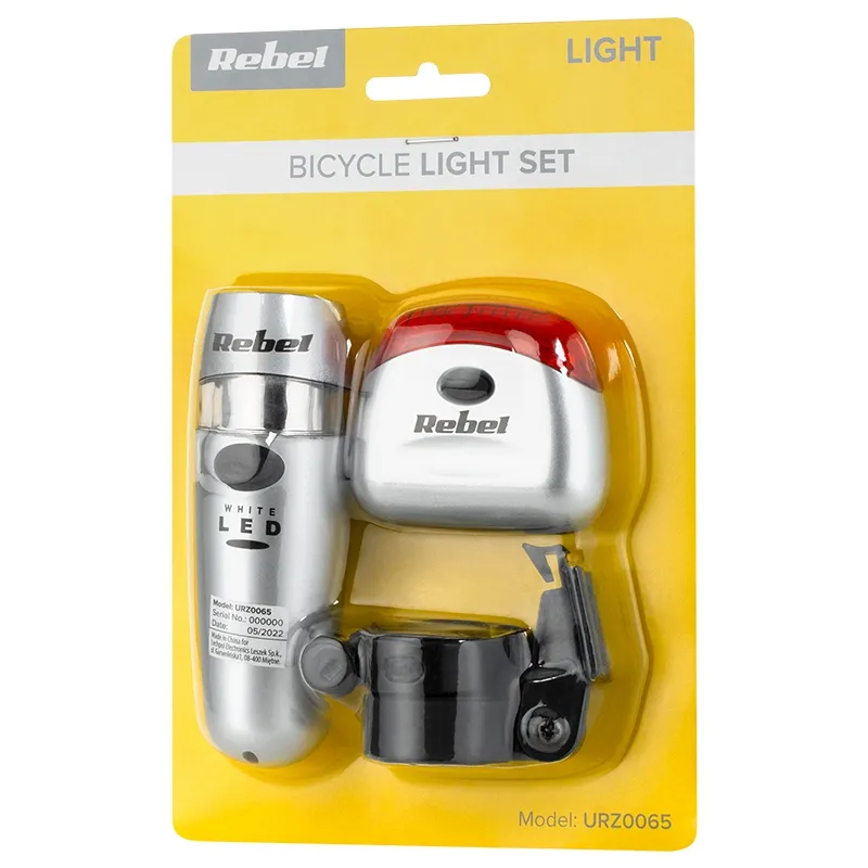 Set Lumini Fata Spate Bicicleta Rebel