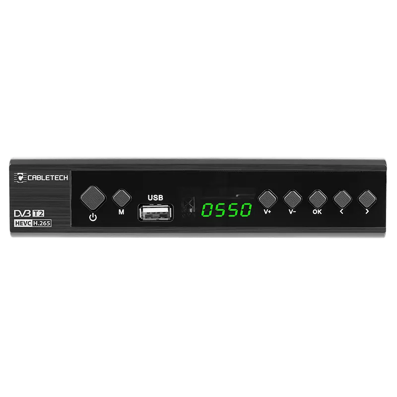 Tuner Digital Terestru / Cablu DVB-T2/C H.265 Cabletech