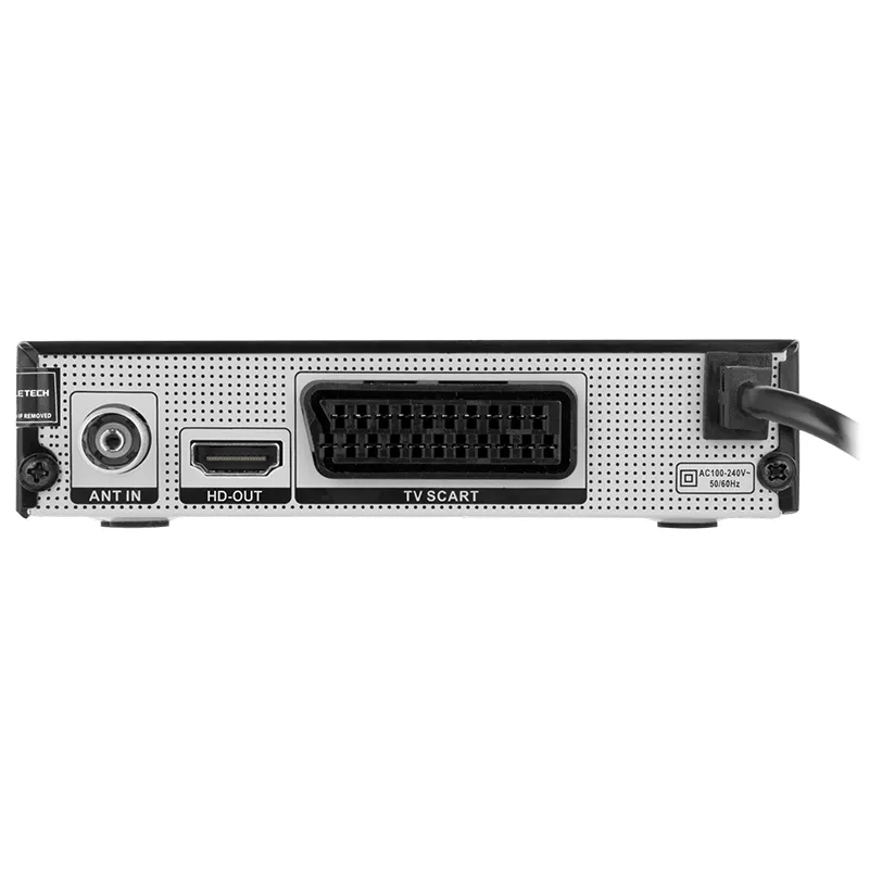 Tuner DVB-T2 H.265 HEVC LAN Cabletech