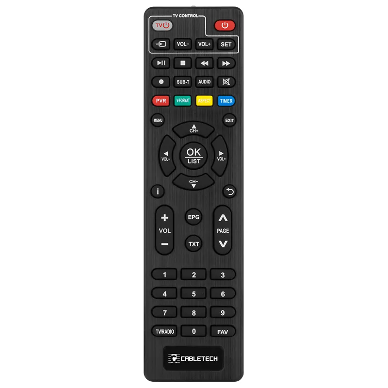 Tuner DVB-T2 H.265 HEVC LAN Cabletech