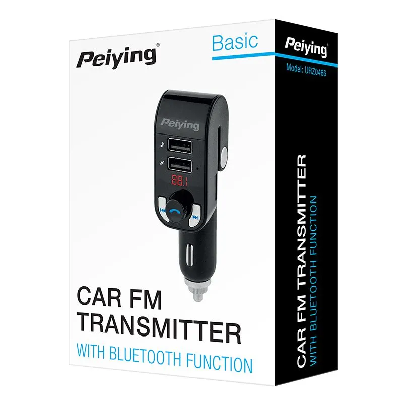Modulator FM Audio Bluetooth 2X USB