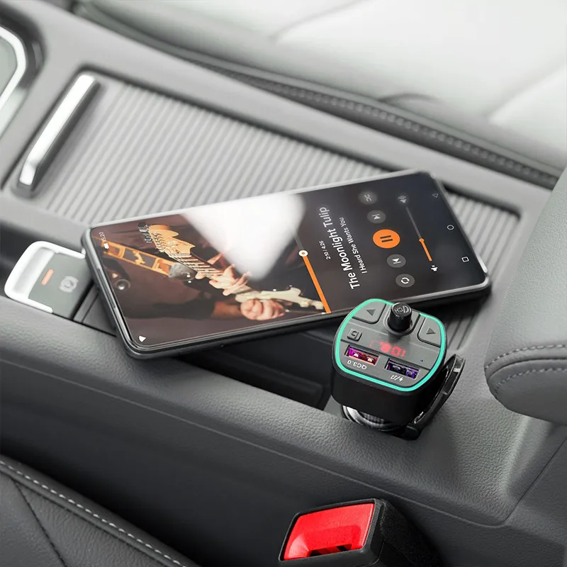 Modulator FM Audio Bluetooth QC 3.0 2X USB