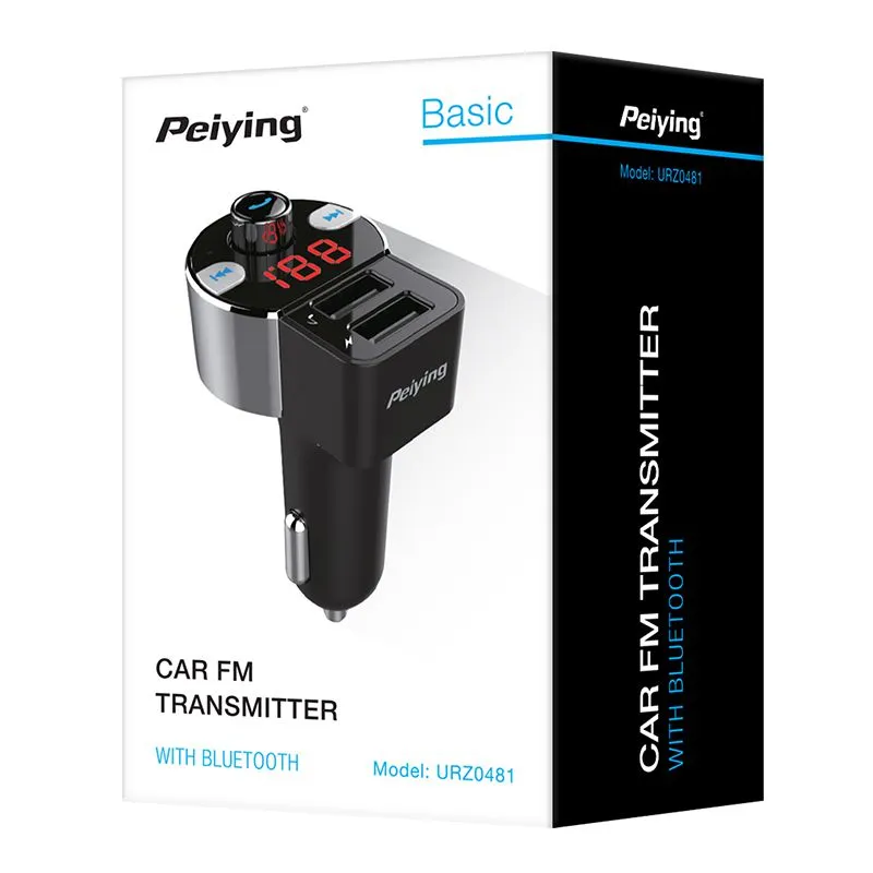 Modulator FM Audio 2XUSB Bluetooth Peiying