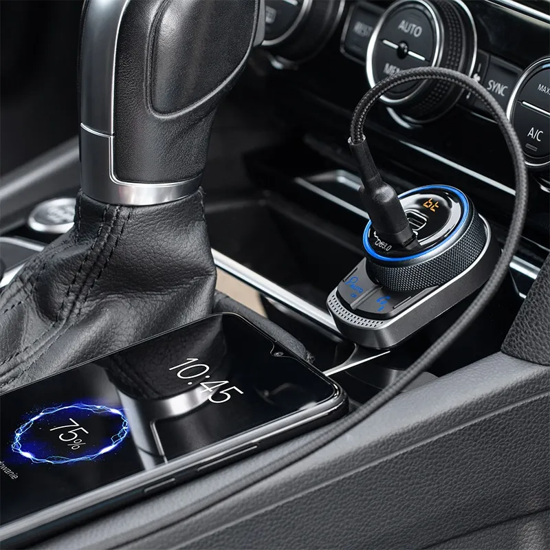 Modulator FM Audio Bluetooth USB