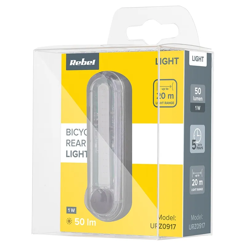Lampa Spate Bicicleta LED COB Incarcare USB