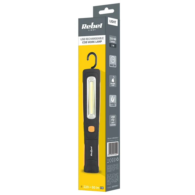 Lampa Atelier LED COB Incarcare USB
