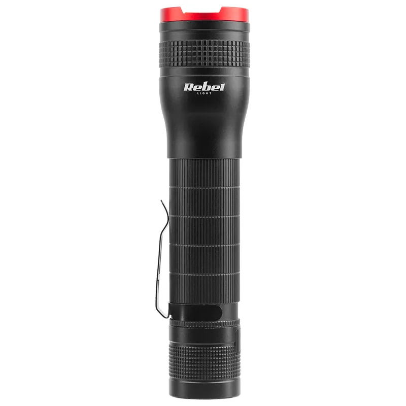 Lanterna Aluminiu 10W cu Acumulator 2200MAH Rebel