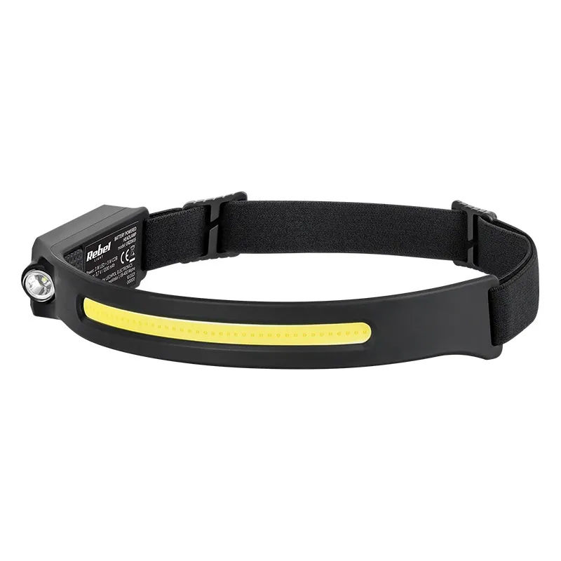 Lanterna Frunte  LED + COB 3W + 5W Rebel