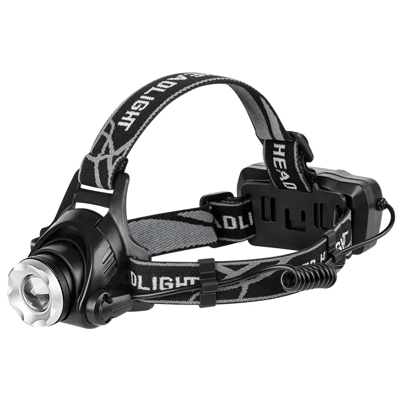 Lanterna Frunte cu Acumulator 10W Rebel