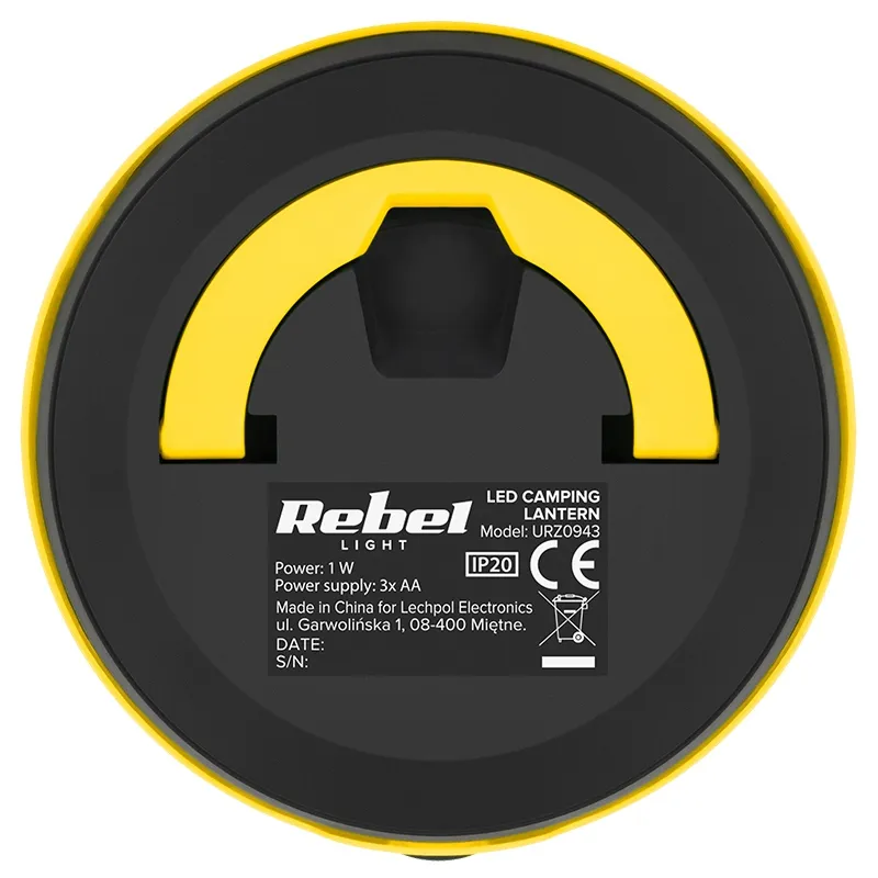 Lanterna 1W Camping Rebel