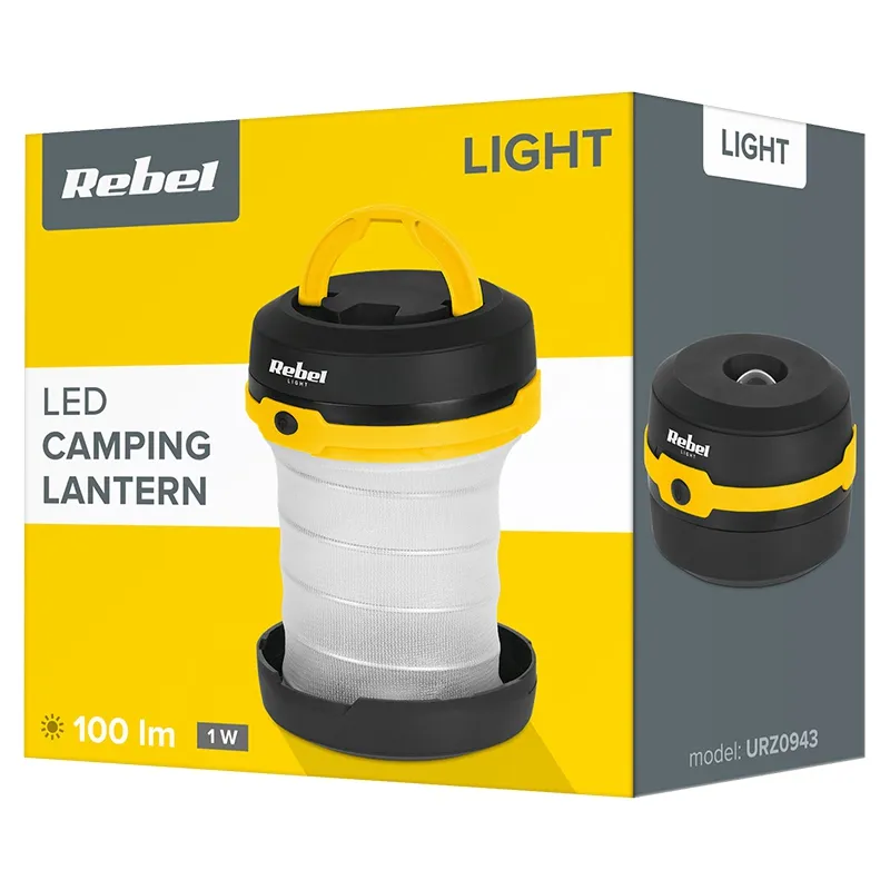 Lanterna 1W Camping Rebel