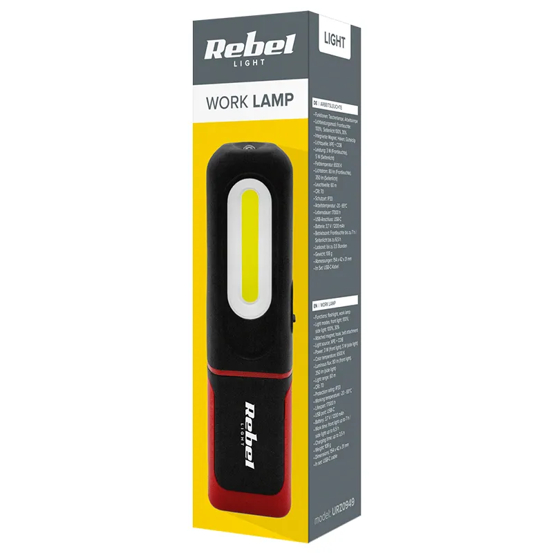 Lampa Atelier Xpe + COB Rebel