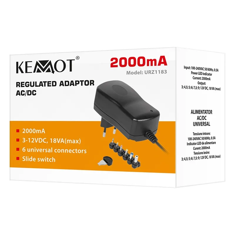 Alimentator Stabilizat 3-12V 2000MA Kemot