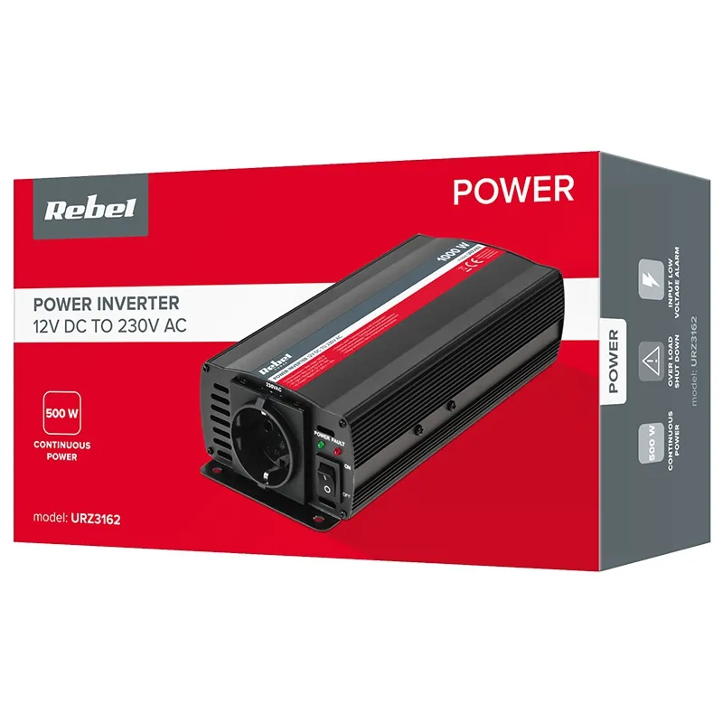 Invertor 12V/230V 500W Rebel