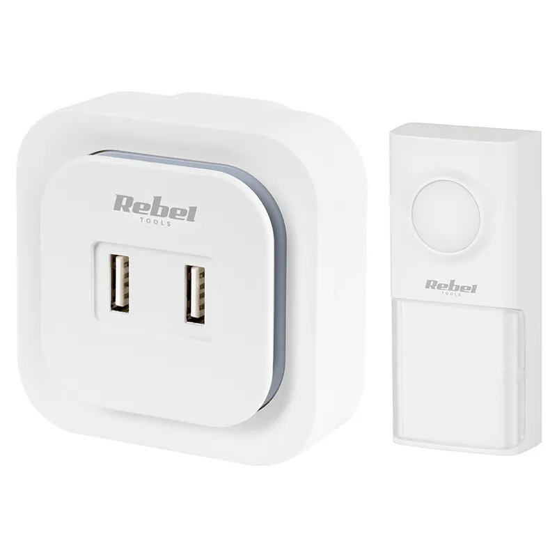 Sonerie Wireless 2 X USB 36 Melodii Rebel