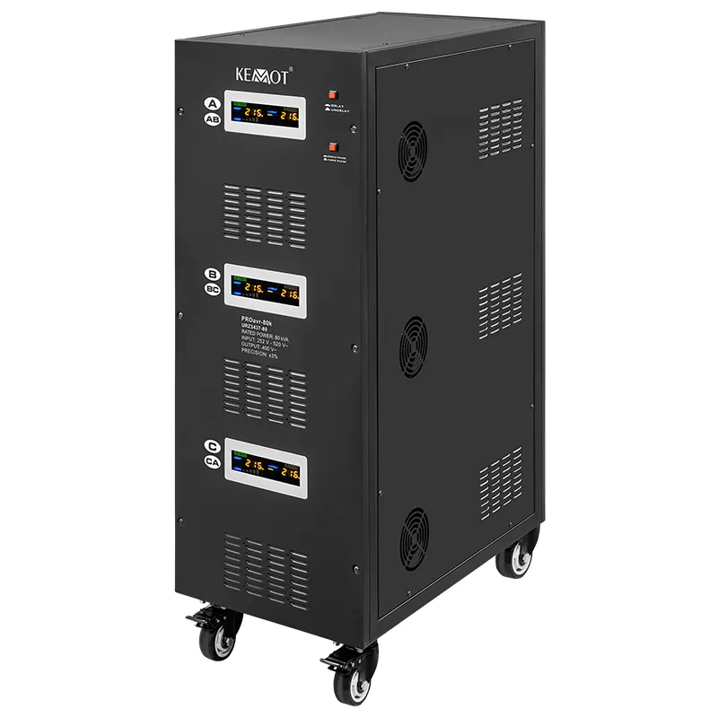 Stabilizator Servomotor Trifazat 80KVA Proavr-80K Kemot