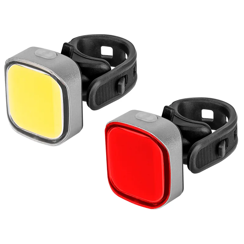 Set Iluminat Bicicleta Fata Spate USB
