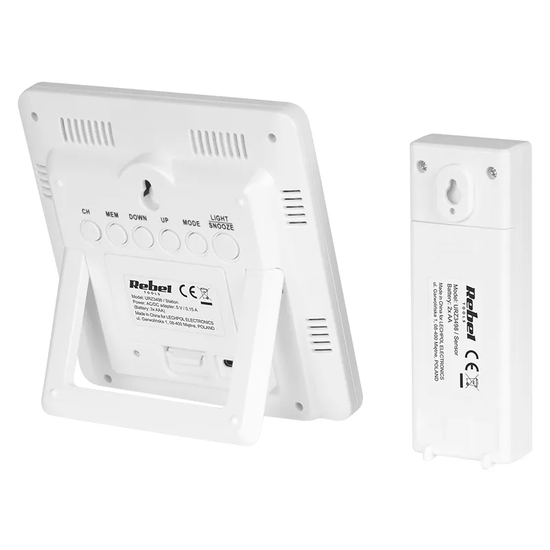 Statie Meteo Wireless cu Senzor Exterior Rebel
