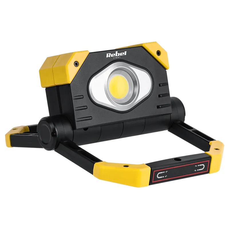 Reflector LED 2X 9.5W COB Acu 3.7V 5AH Rebel