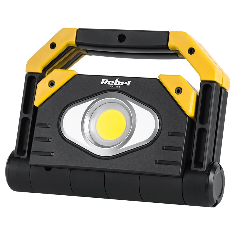 Reflector LED 2X 9.5W COB Acu 3.7V 5AH Rebel