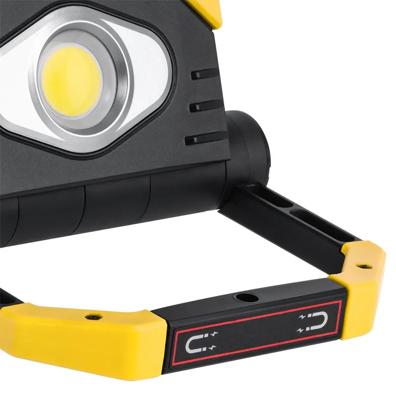 Reflector LED 2X 9.5W COB Acu 3.7V 5AH Rebel
