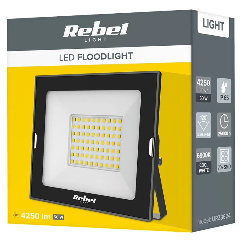 Reflector LED 50W 6500K 230V Rebel