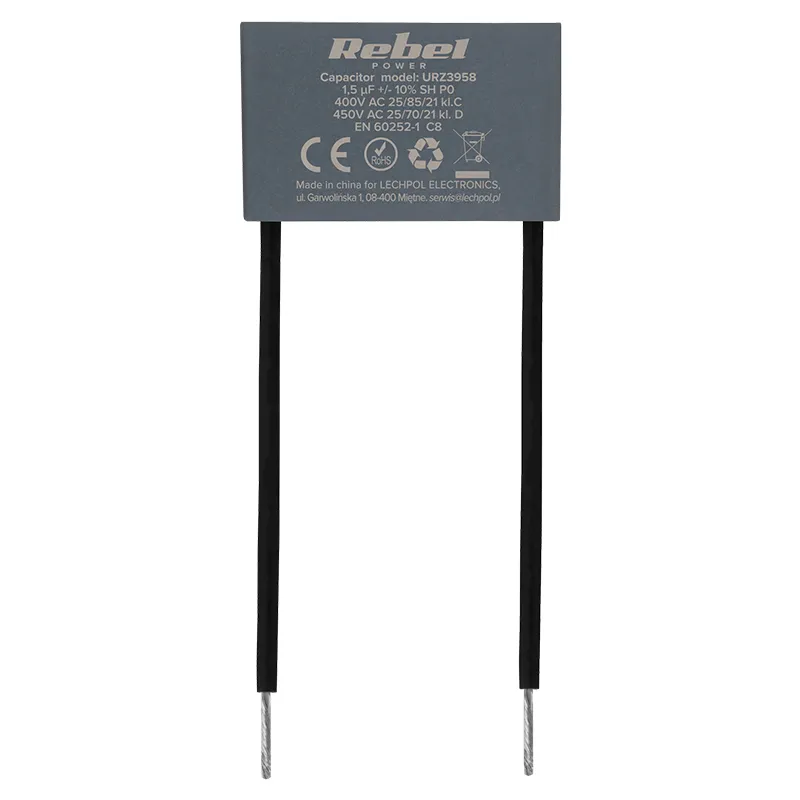 Condensator Motor Mksp-8 1.5UF 450V Rebel