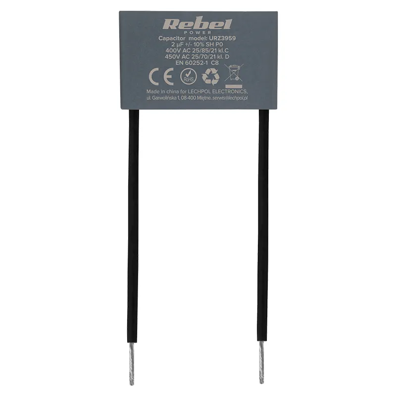 Condensator Motor Mksp-8 2UF 450V Rebel