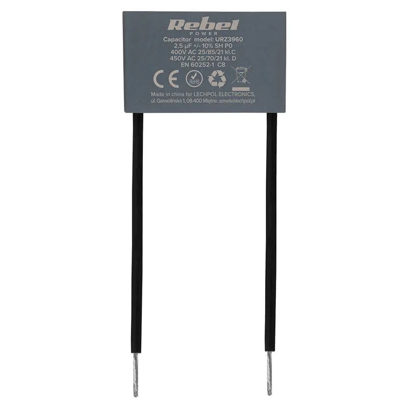Condensator Motor Mksp-8 2.5UF 450V Rebel