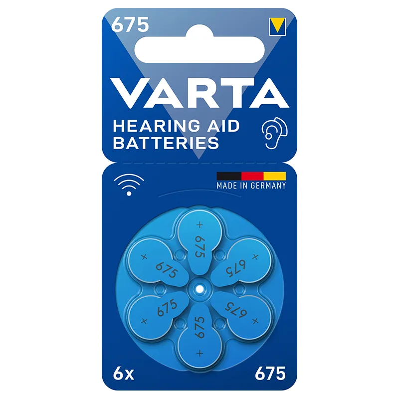 Baterii Auditive 675 Blister 6 Varta