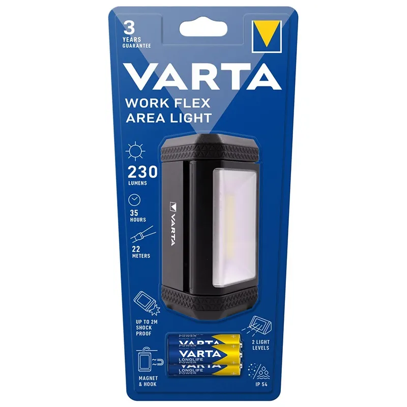 Lanterna Reflector LED Work Flex Area Light Varta
