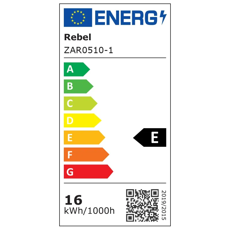 Bec LED A65 E27 16W 6500K 230V Rebel