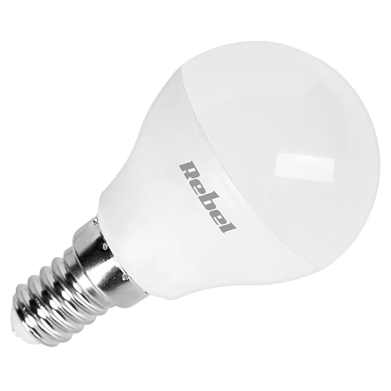 Bec LED G45 E14 8W 3000K 230V Rebel