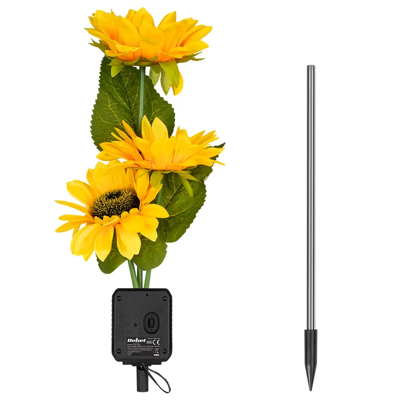 Lampa Solara Decorativa Floarea Soarelui Rebel