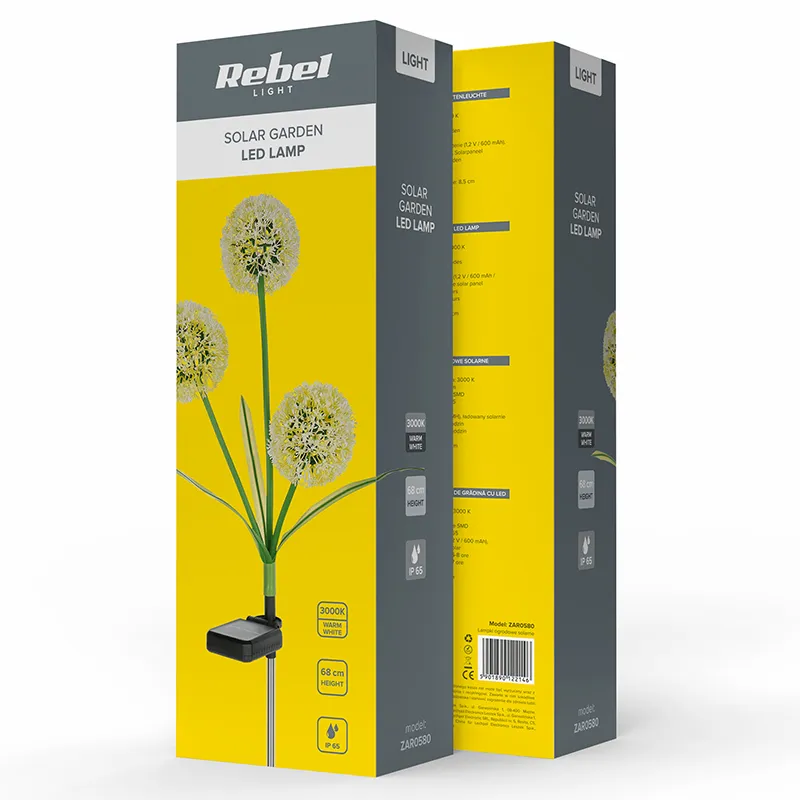 Lampa LED Solara Decorativa Rebel